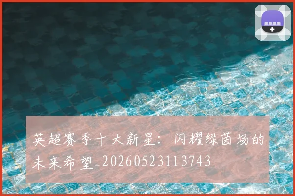 英超赛季十大新星：闪耀绿茵场的未来希望_20260523113743